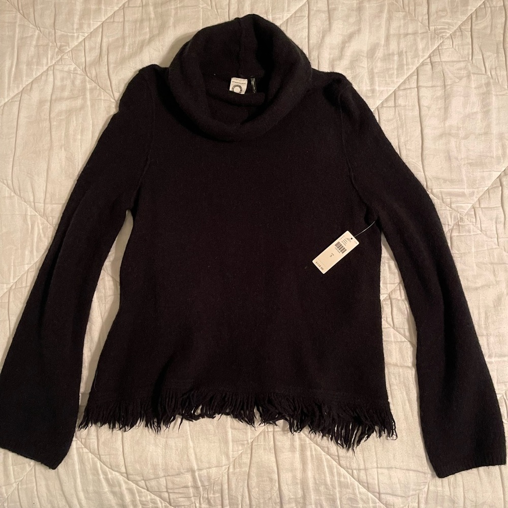 Black soft sweater